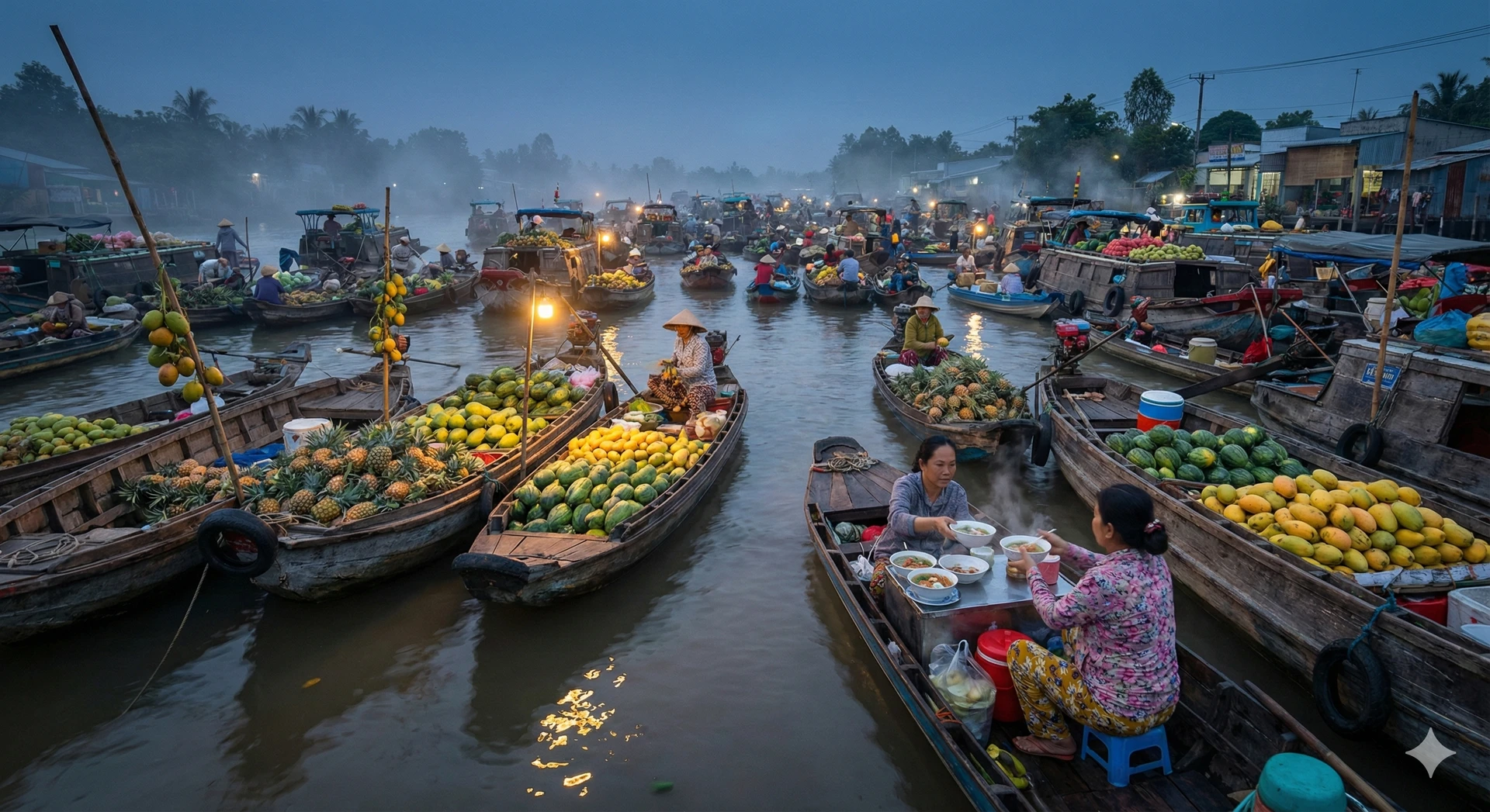 Cai Rang Floating Market