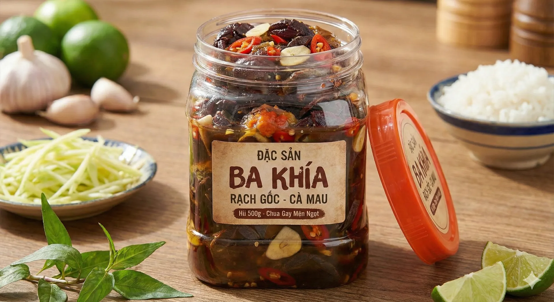 Ba Khía Rạch Gốc (Hũ 500g) - 1