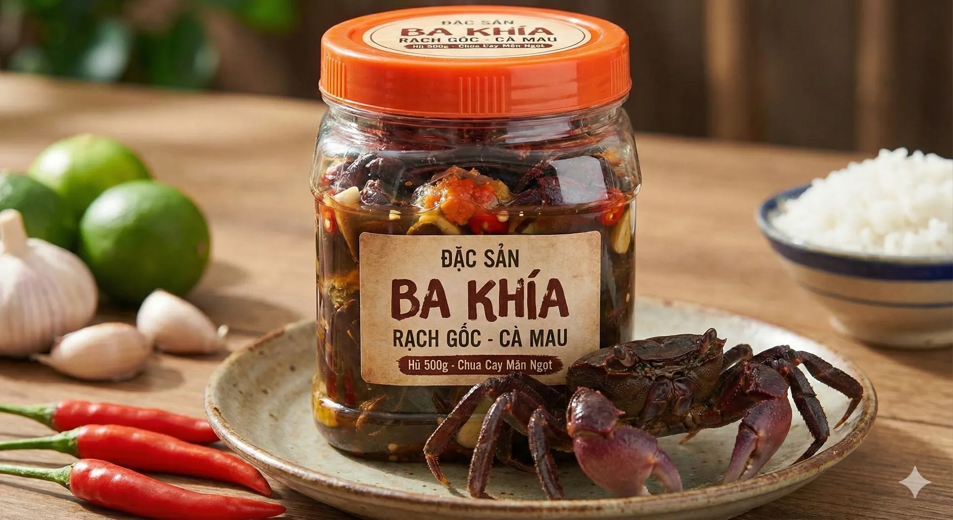Ba Khía Rạch Gốc (Hũ 500g) - 2
