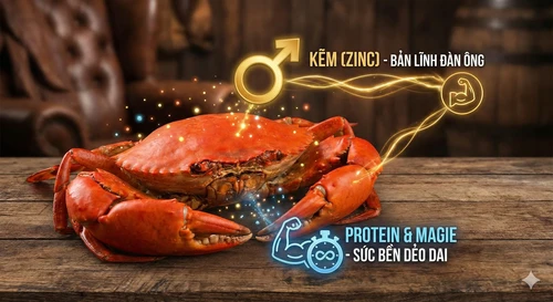 Ăn gì để 'Mạnh' như hổ? Bí mật phòng the của quý ông