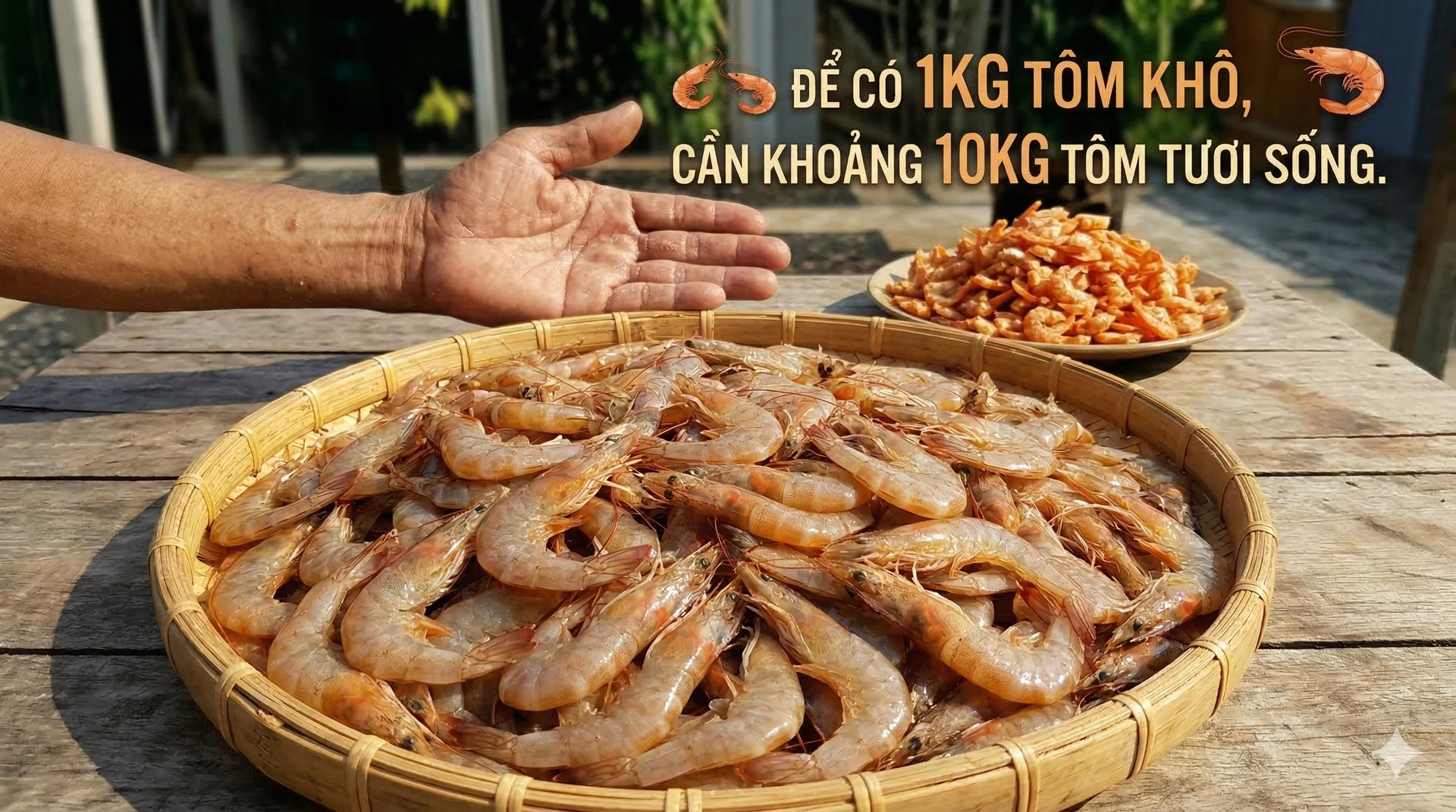 Tôm Khô Đất Rạch Gốc (Hàng Thượng Hạng) - 1