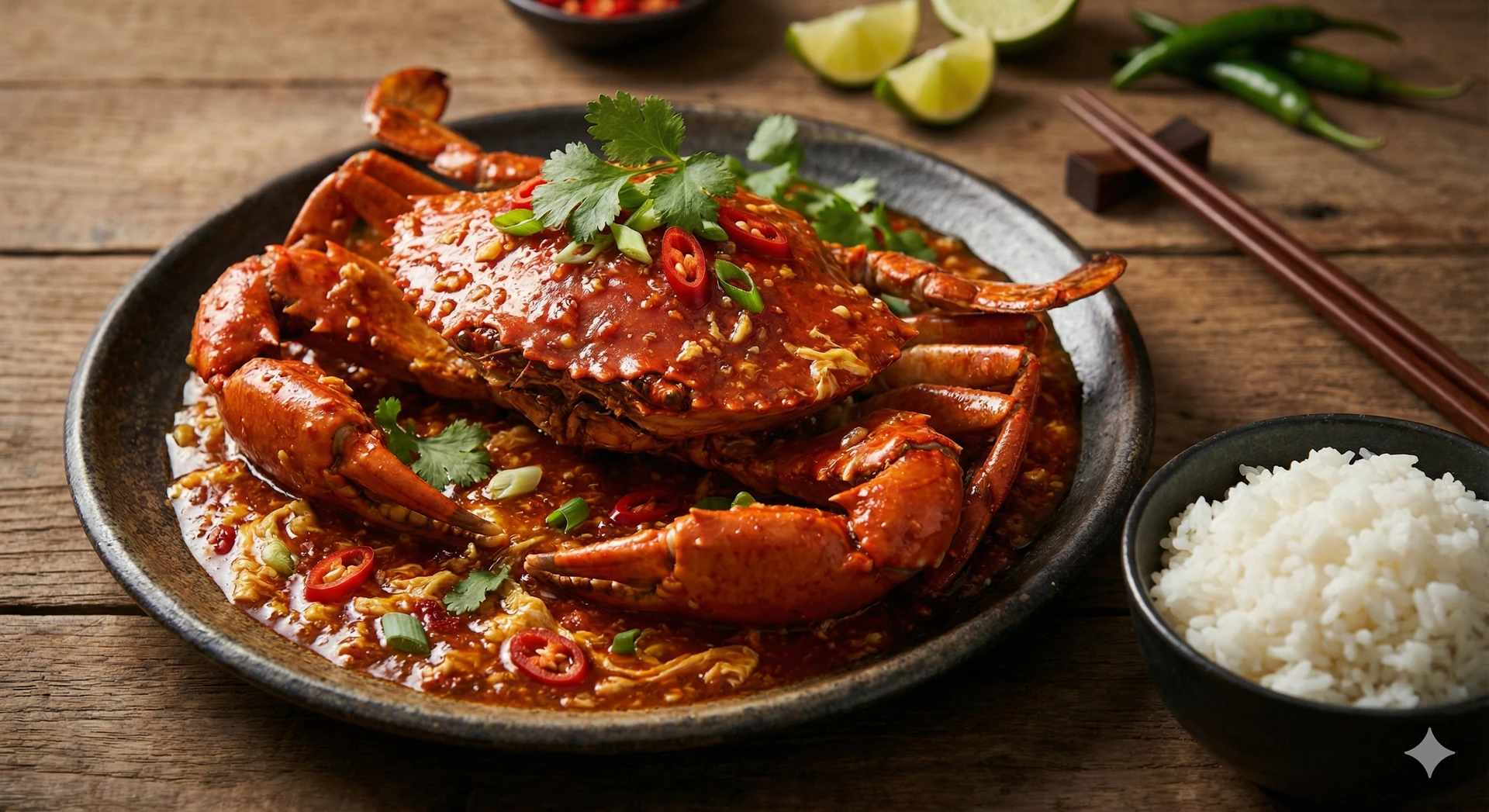 Spicy Singapore Chili Crab Vietnamese Style