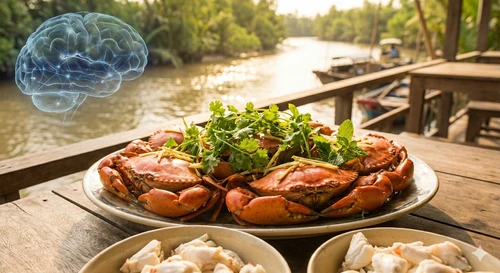 Crab for Brain Health: Vitamin B12
