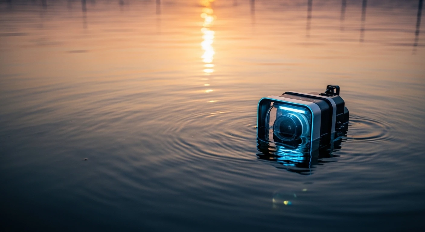 Startup AI phân tích sức khỏe tôm sú dưới đáy ao