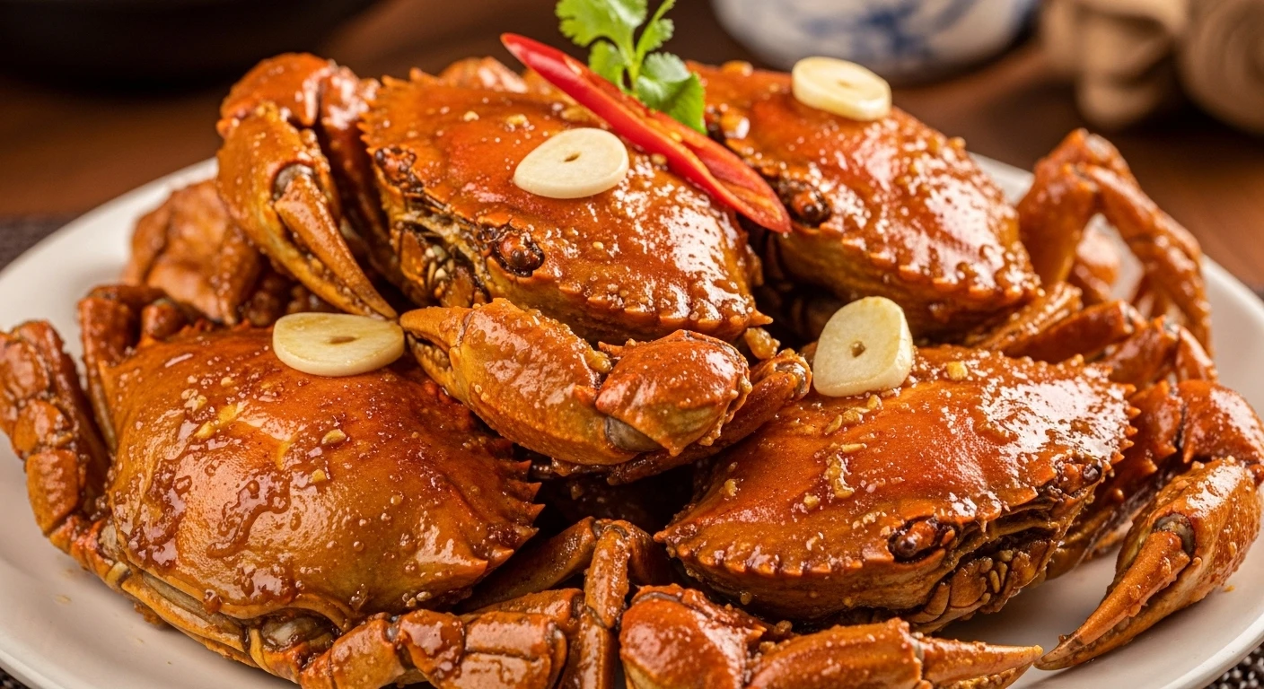 Đĩa ba khía chiên nước mắm vàng ươm, hấp dẫn