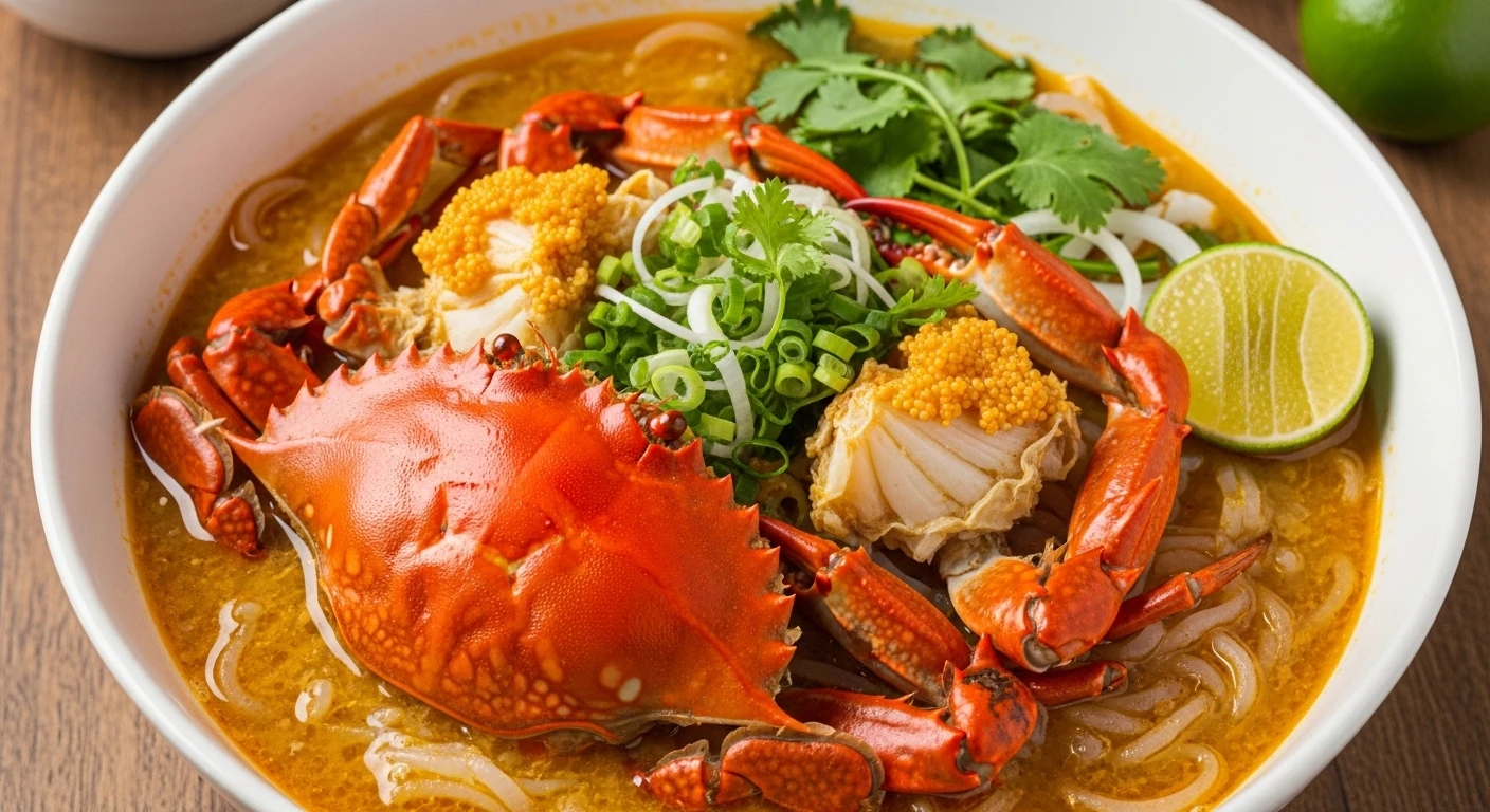 Tô bánh canh ghẹ Vũng Tàu hấp dẫn