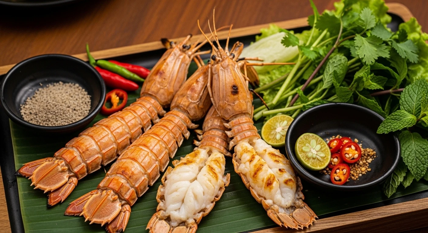 Đĩa bề bề nướng mọi thơm lừng