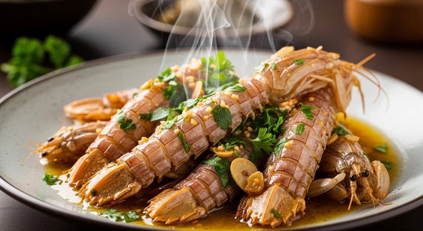 Bề Bề Xào Bơ Tỏi Rắc Ngò Tây hấp dẫn