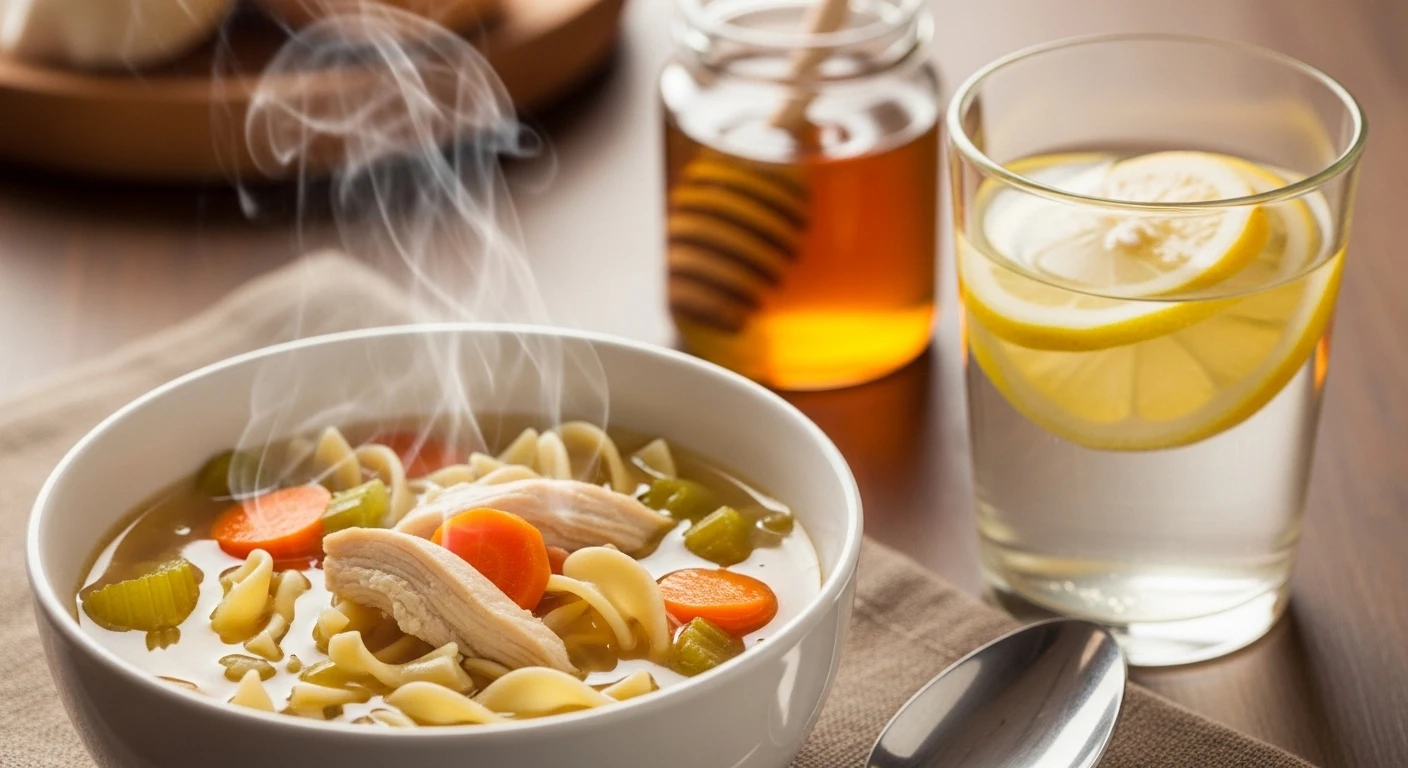 Thực phẩm tốt cho hệ miễn dịch khi bị ho