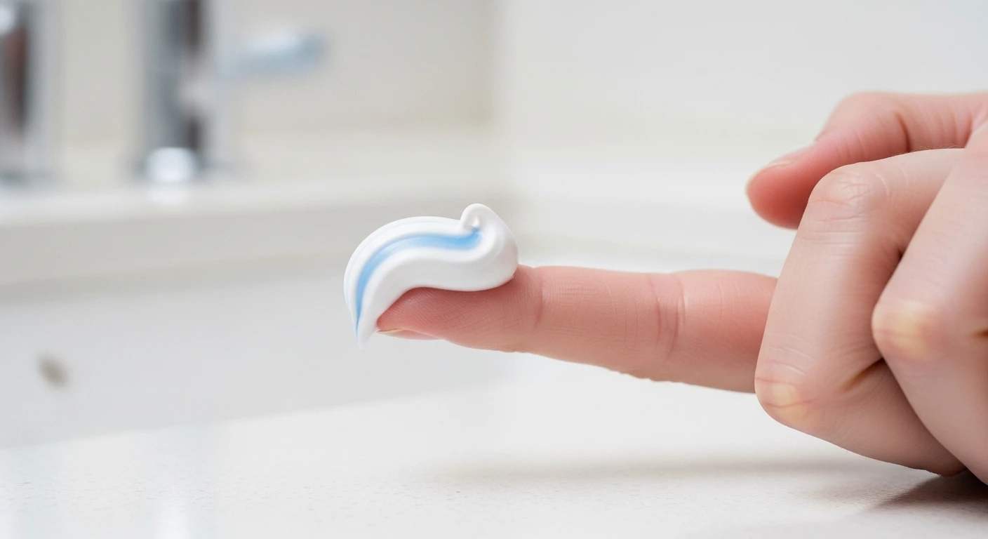 Khử mùi tanh bằng kem đánh răng