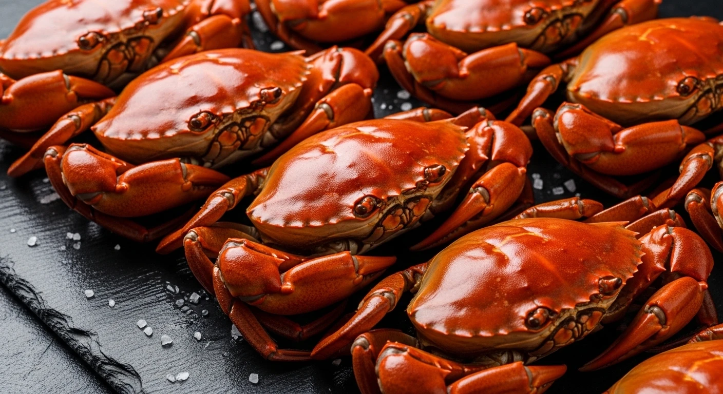 Cua biển sau khi được làm sạch sẽ