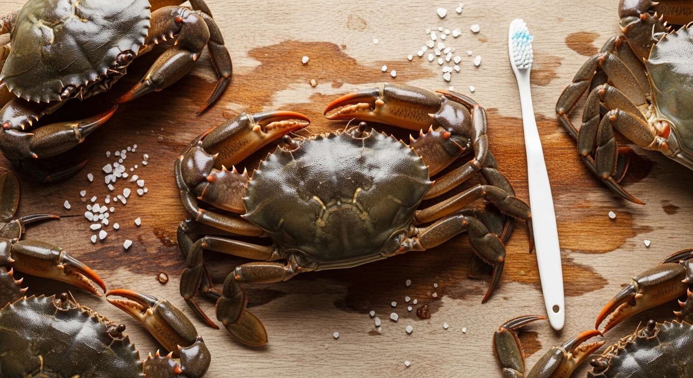Cách làm sạch cua biển đúng chuẩn để luộc ngon