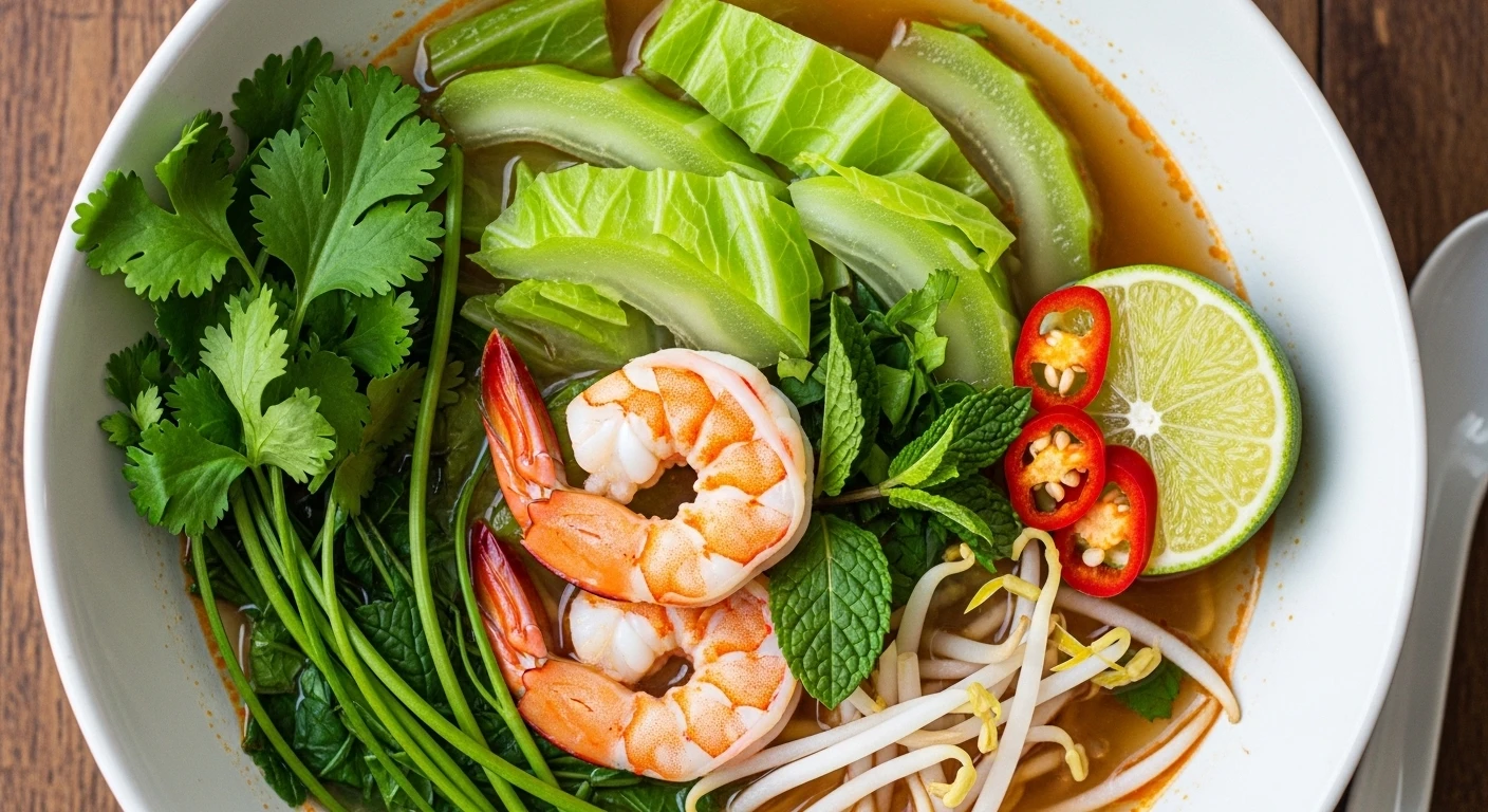 Tô canh chua tôm sú bạc liêu bông súng hấp dẫn