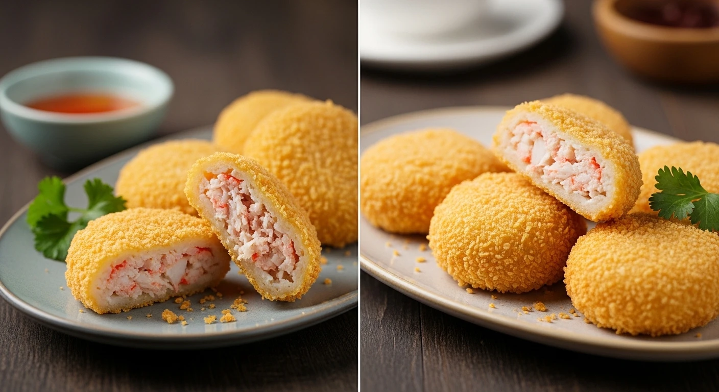 Biến tấu chả ghẹ chiên giòn hấp dẫn