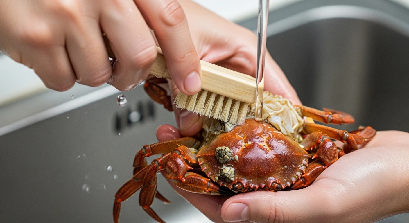 Sơ chế cua tươi ngon