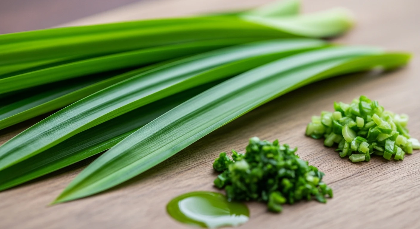 Lá dứa tươi và cách chế biến