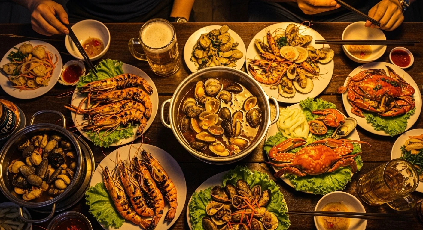 Định giá menu hải sản cho quán nhậu