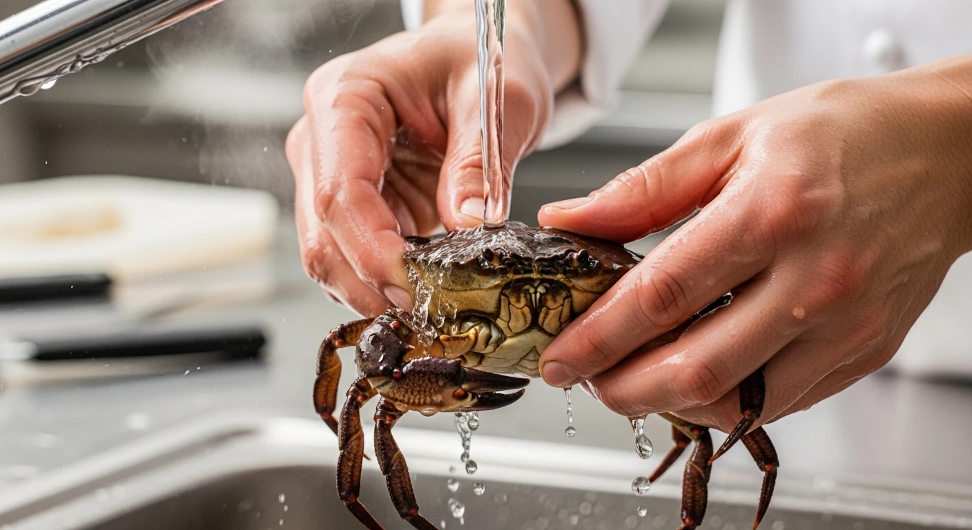 Sơ chế ghẹ tươi ngon