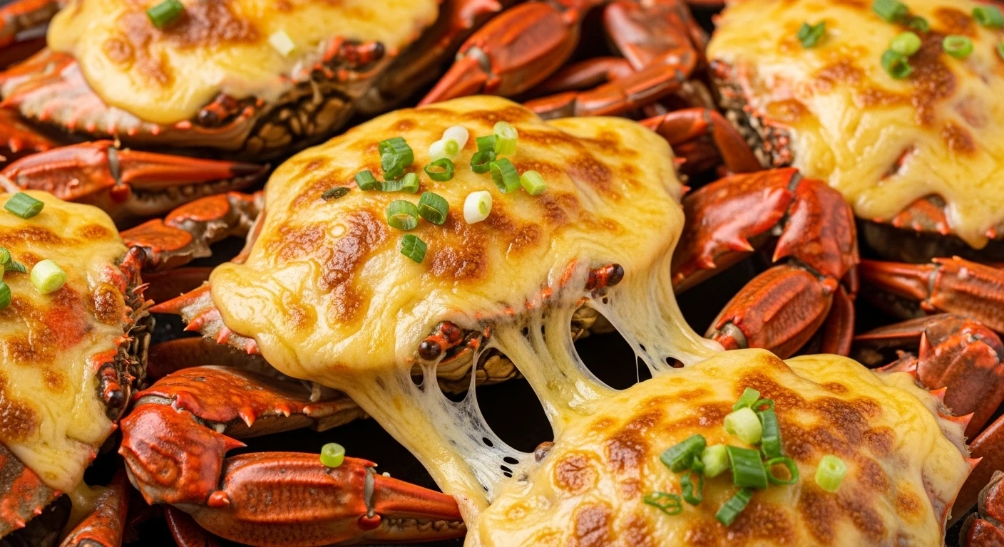 Ghẹ nướng phô mai