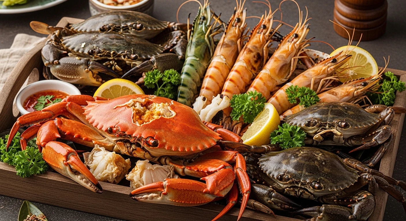 Combo hải sản tươi ngon cho tiệc Trung Thu