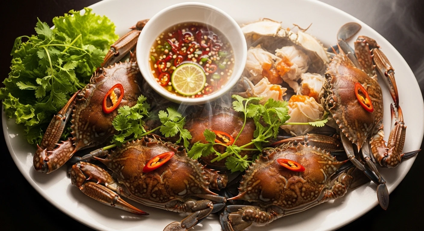 Món ăn hấp dẫn từ ghẹ xanh