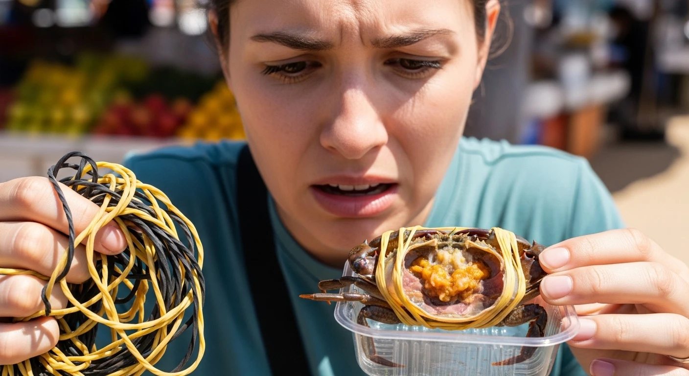 Người mua hàng thất vọng vì bị lừa trọng lượng ghẹ