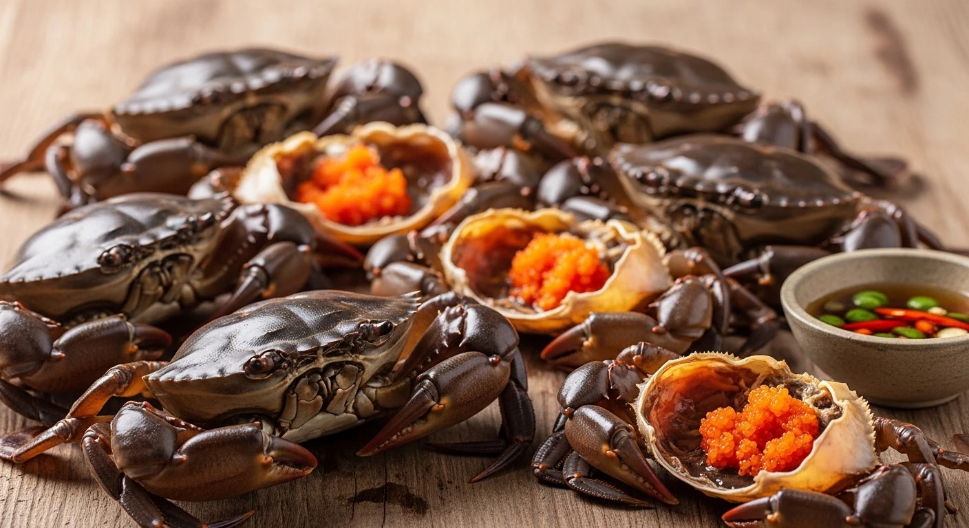 Ba khía Cà Mau tươi rói, gạch son đầy hấp dẫn