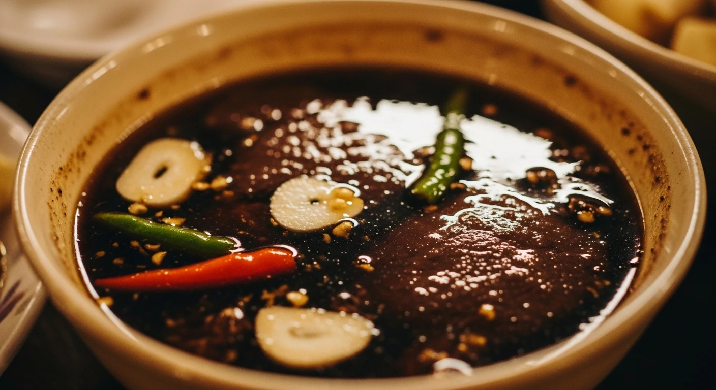 Nước mắm đặc trưng dùng nấu lẩu mắm miền Tây