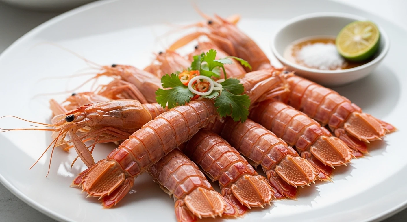 Bề bề hấp chín đẹp mắt trên đĩa