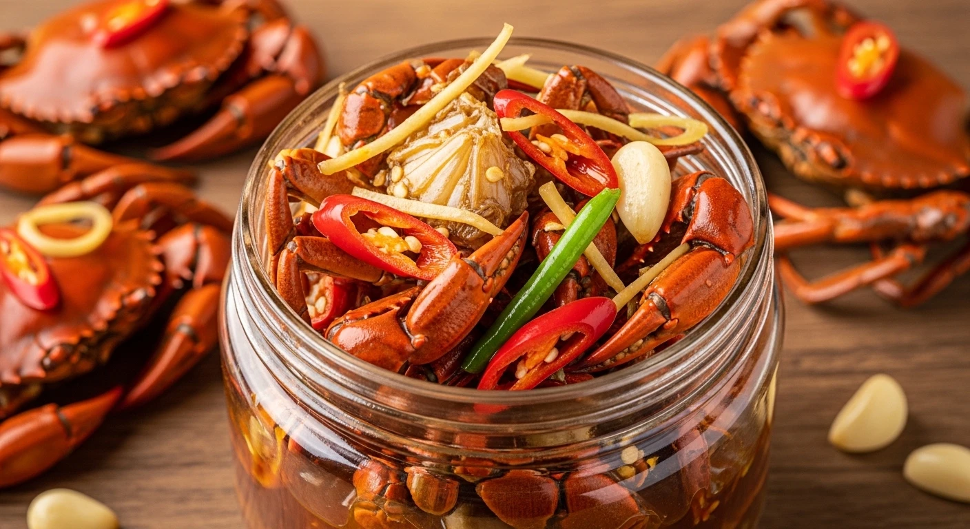 Hũ ba khía trộn giòn rụm hấp dẫn