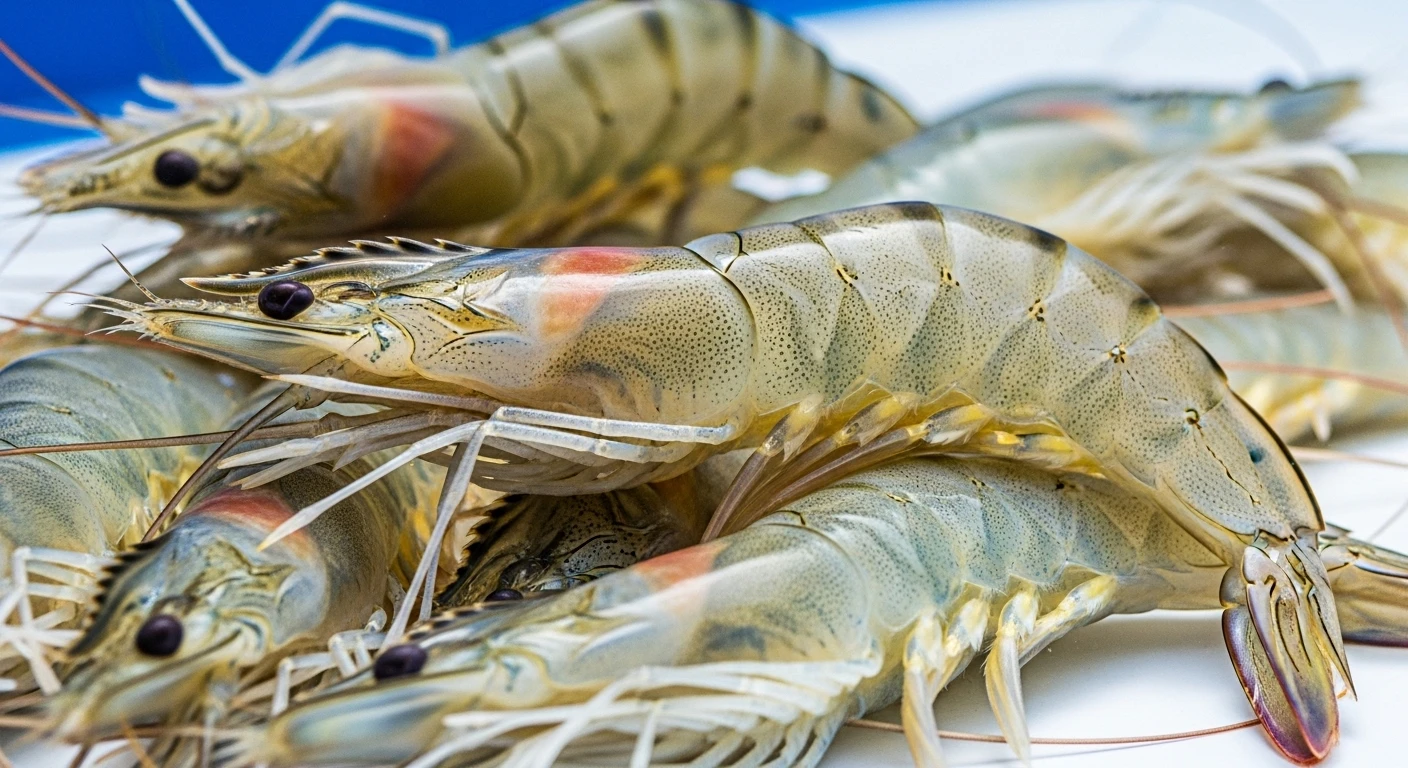 Tôm thẻ chân trắng đạt kích cỡ lớn