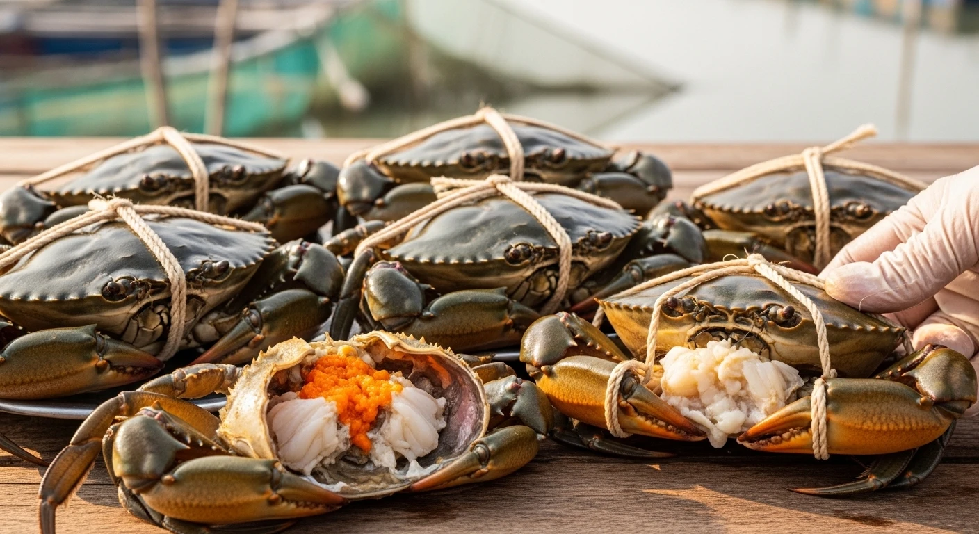 Cua thịt Cà Mau tươi ngon