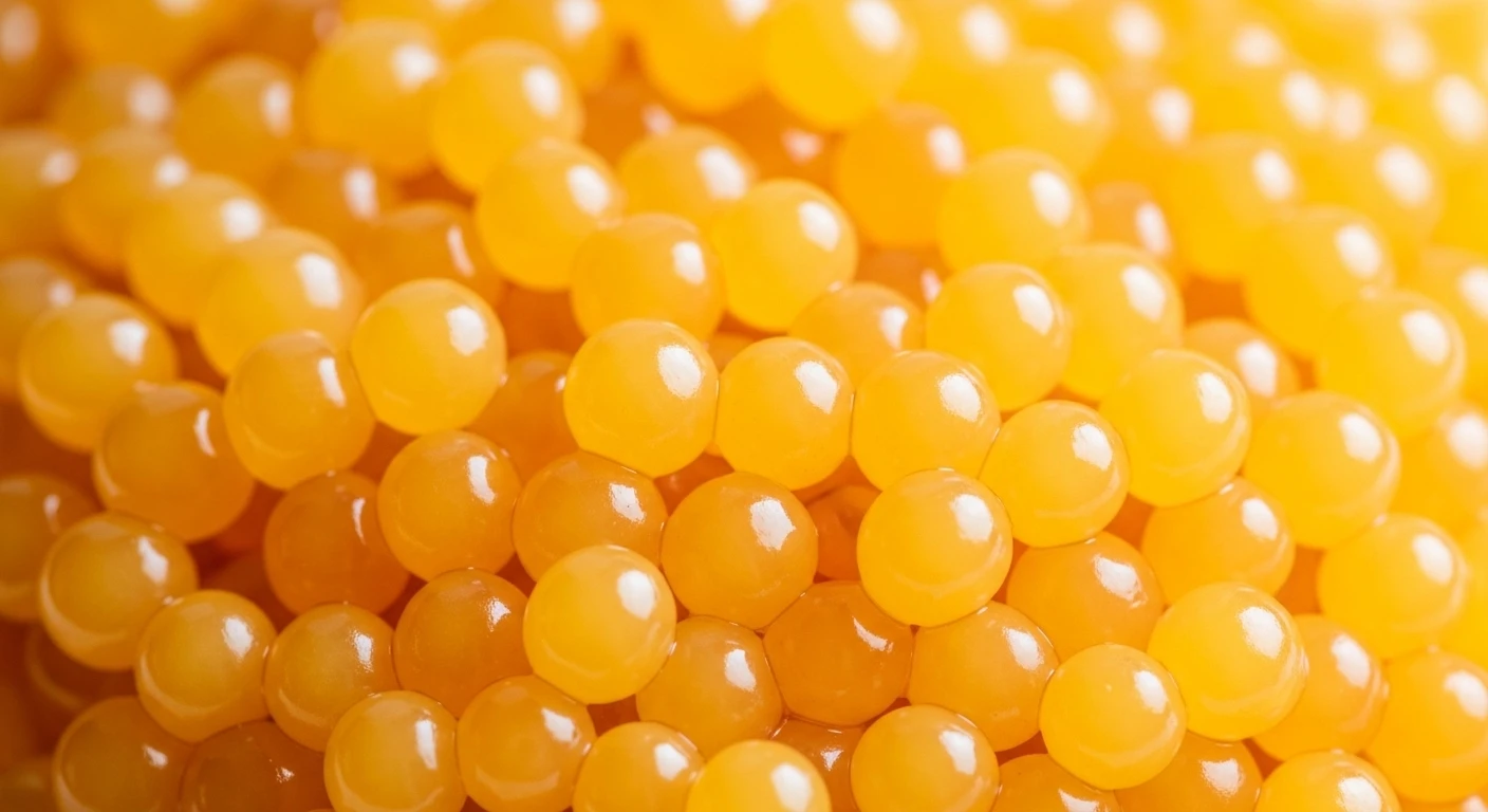 Cận cảnh lớp gạch vàng óng của cua yếm vuông