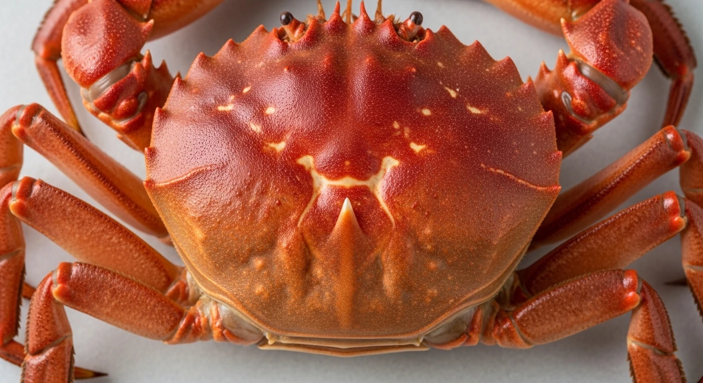 Ghẹ đực có yếm hình tam giác nhọn