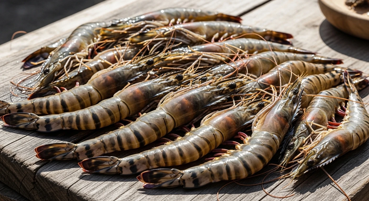 Phân biệt tôm sú tự nhiên và tôm sú nuôi đáy bạt