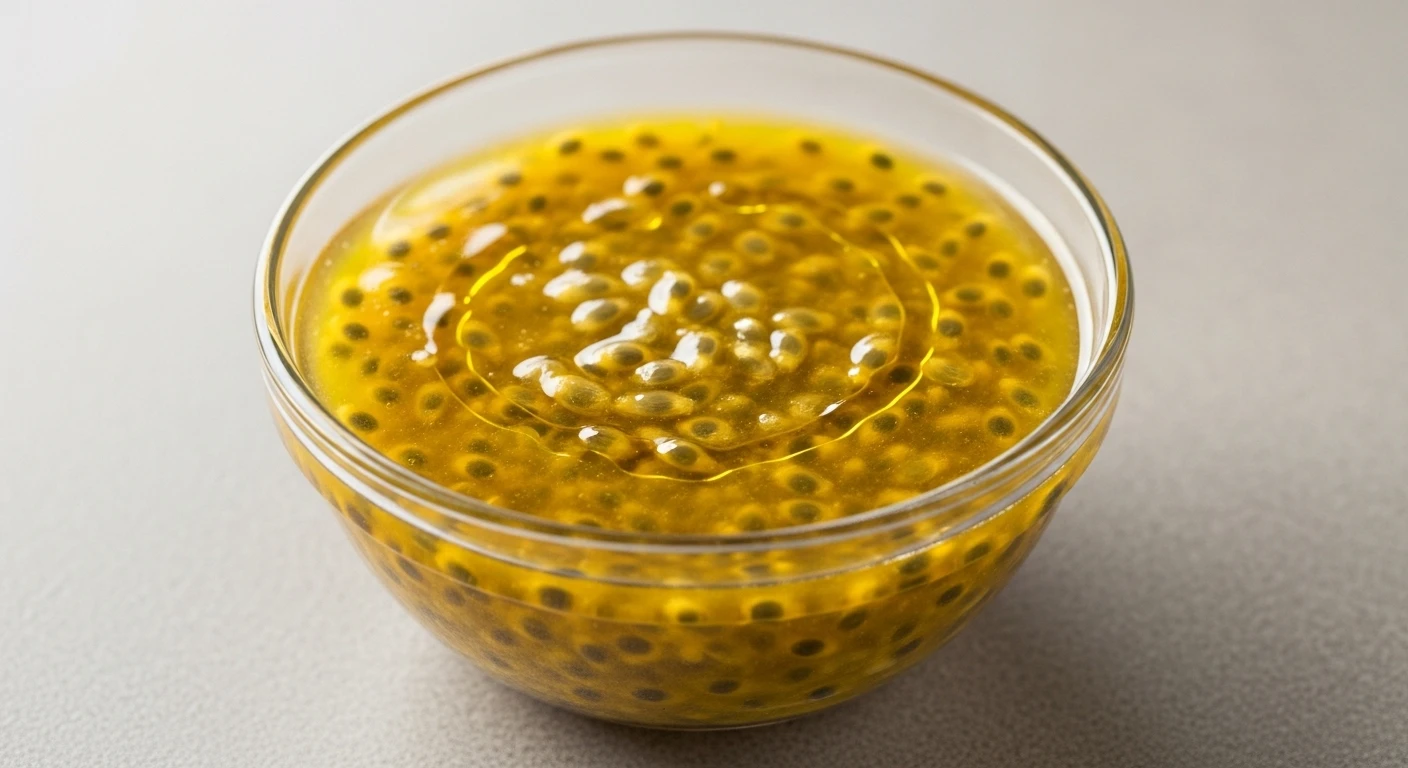 Sốt chanh leo vàng óng