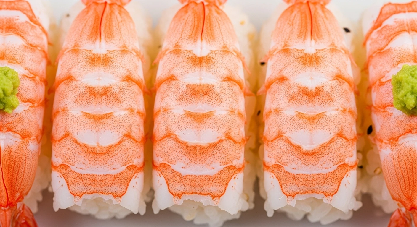 Sushi Ebi Nigiri Tôm Luộc Kẹp Cơm