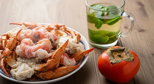 Ăn Ghẹ Biển Cần Tuyệt Đối Kiêng Kỵ Uống Trà Xanh Hay Ăn Hồng Trái?