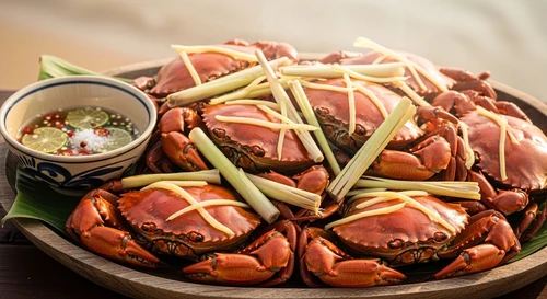 Ba Khía Hấp Sả Gừng Chấm Muối Tiêu Chanh: Giữ Trọn Vị Ngọt Nguyên Thủy