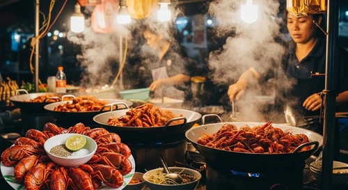 Banned Crawfish Still Flooding Vietnamese Street Food Stalls