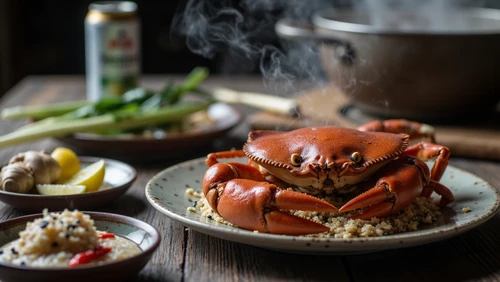 Beer-Steamed Crab with Lemongrass: The Ultimate Weekend Dish