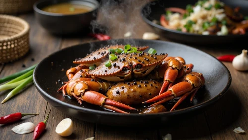 Black Pepper Crab: The King of Savory Seafood