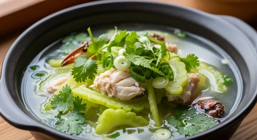Refreshing Blue Crab & Gourd Soup