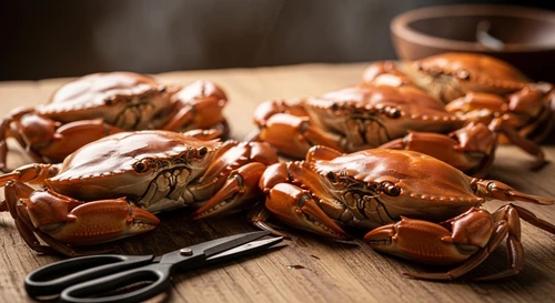 Tuyệt Chiêu Giết Ghẹ Nhanh Gọn Bằng Mũi Kéo Trước Khi Luộc Để Không Rụng Càng