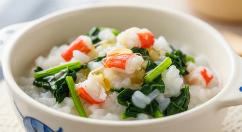 Thực Đơn Ăn Dặm: Cháo Cua Biển Mồng Tơi Giúp Bé Nhuận Tràng