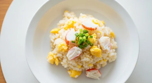 Thực Đơn Ăn Dặm: Cơm Nát Trộn Cua Biển & Trứng (Cho bé từ 12 tháng)