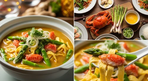 Crab and Asparagus Soup (Sup Mang Tay Cua): The Perfect Appetizer