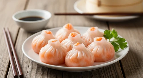 Crab Meat Dumplings (Ha Cao Cua): Dim Sum Excellence