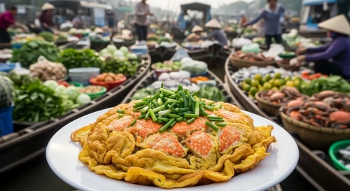 Crab Omelette (Trung Chien Cua): The Best 5-Minute Breakfast