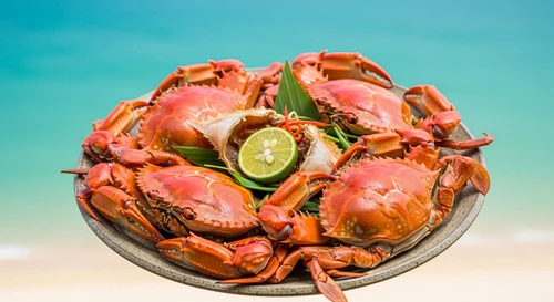 Cua Dẹt Cù Lao Chàm Hấp Cốc Cốt Chanh Giải Nhiệt Thanh Mát Cực Điêu Nghệ